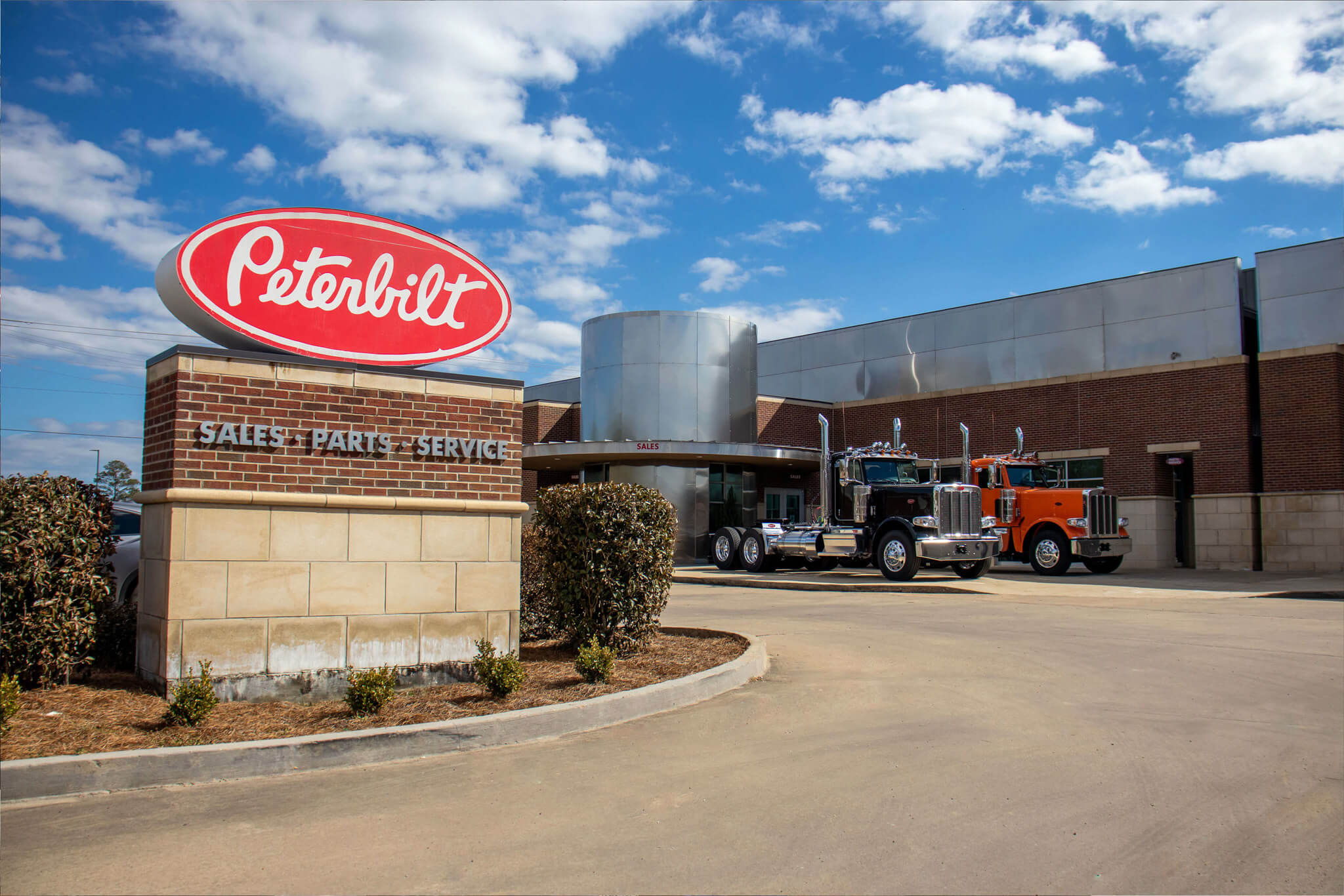 Dobbs Peterbilt Employees at event